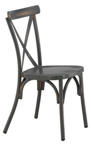 Jídelní židle Tablas, 2ks, tmavě šedá, 48*48*88