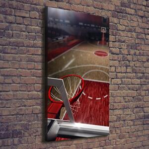 Vertikální Foto obraz na plátně Hřiště basketbal ocv-88994259