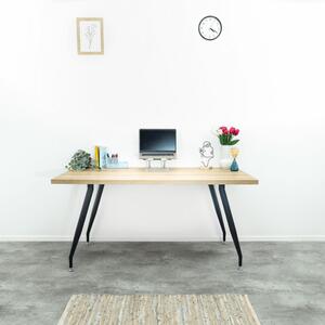 Pracovní stůl Liftor Jelly, 118x60x1,8 cm, Ořech Dijon přírodní