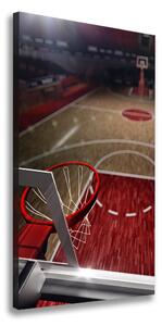 Vertikální Foto obraz na plátně Hřiště basketbal ocv-88994259