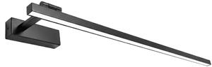 Toolight Koupelnové nástěnné LED osvětlení SWE036-1W 80cm černá
