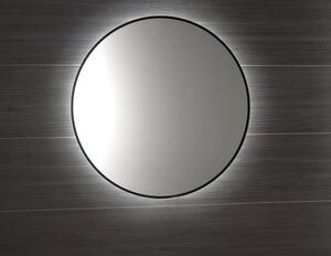 Sapho Sharon Zrcadlo s LED osvětlením 80 cm, černá mat, E28904CI