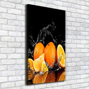 Vertikální Vertikální Foto obraz na plátně do obýváku Pomeranče ocv-89166041