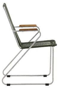 Jídelní židle Bois, 2ks, zelená, 60 x 63 x 93