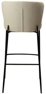​​​​​Dan-Form Béžová bouclé barová židle DAN-FORM Glam 78 cm