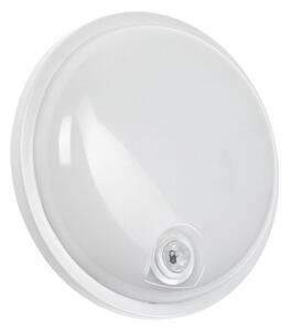 LED venkovní osvětlení do mokrého provozu s čidlem pohybu IP54 20W 2300lm denní, kruh