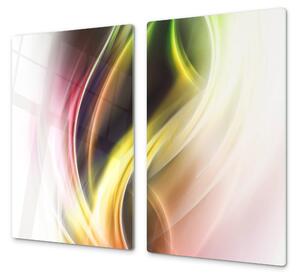 Ochranná deska barevný abstrakt - 52x60cm / Bez lepení na zeď