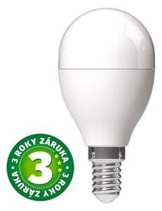 Ultra úsporná prémiová LED žárovka E14 2,9W 470lm G45, denní, ekv. 40W, 3 roky