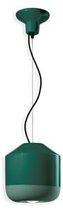 Ferroluce Závěsné svítidlo BELLOTA, ∅ 24 cm, 1xE27 Barva: Zelená