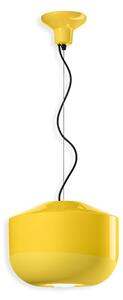 Ferroluce Závěsné svítidlo BELLOTA, ∅ 35 cm, 1xE27 Barva: Citronová žlutá