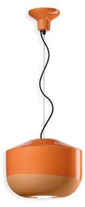 Ferroluce Závěsné svítidlo BELLOTA, ∅ 35 cm, 1xE27 Barva: Oranžová