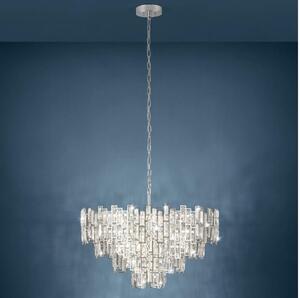 Eglo 39627 - Lustr na řetězu CALMEILLES 10xE14/25W/230V pr. 78 cm