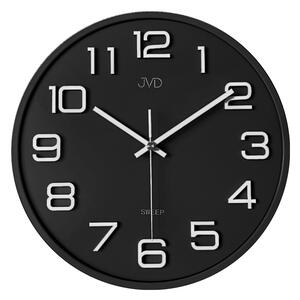 Plastové pastelové nástěnné tiché netikající hodiny JVD HX2472.10 (nástěnné hodiny)