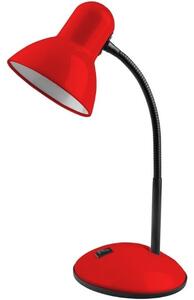 Stolní lampa se závitem E27, červená