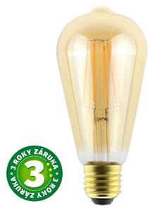 Stmívatelná prémiová retro LED žárovka E27 7W 725lm EXTRA TEPLÁ filament, ekv. 55W, 3 roky