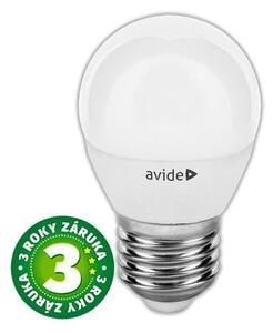 Prémiová LED žárovka E27 6,5W 806lm G45 studená, ekv. 60W, 3 roky