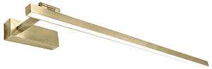 Toolight Koupelnové nástěnné LED osvětlení SWE033-1W 80cm kartáčovaná zlatá