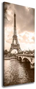 Vertikální Foto obraz na plátně Eiffelová věž Paříž ocv-90710441