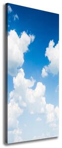 Vertikální Foto obraz na plátně Mraky na nebi ocv-90765953