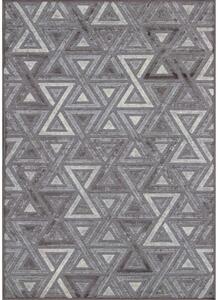 Vopi | Kusový koberec Ragusa 2503 58 stříbrnočerný - 140 x 200 cm
