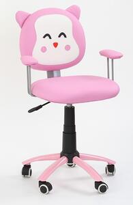 Dětská otočná židle KITTY