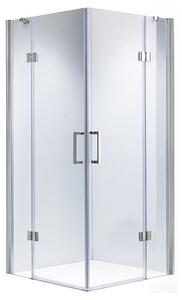BPS-koupelny Čtvercový sprchový kout ZES KZ25A 80x80 chrom/transparent - bez vaničky