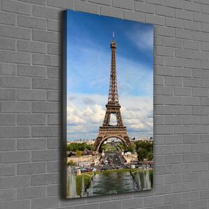 Vertikální Foto obraz na plátně Eiffelová věž Paříž ocv-91213545