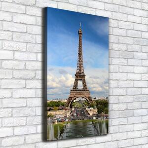 Vertikální Foto obraz na plátně Eiffelová věž Paříž ocv-91213545