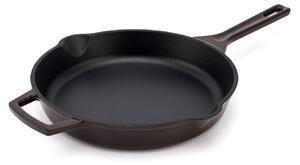 Elmich Smaltovaná litinová pánev Ember 26 cm - hnědá
