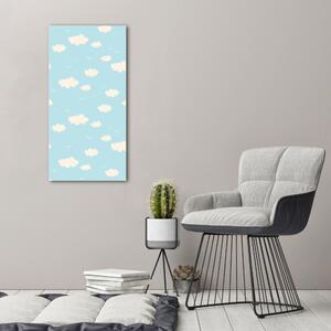 Vertikální Moderní obraz canvas na rámu Mraky ocv-91813258