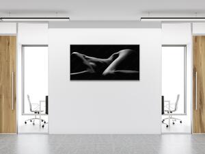 Obraz skleněný sexy tělo nahé ženy - 30 x 60 cm