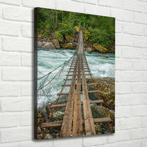 Vertikální Foto obraz canvas Visací most ocv-92012412