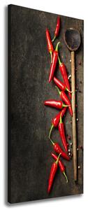 Vertikální Foto obraz na plátně Chilli papričky ocv-92417678