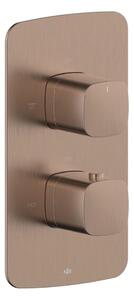 KFA Armatura 5759-001-34- Term. sprchová baterie pro pod. inst. MALAGA rose gold