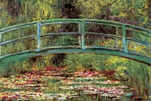 Postershop Fototapeta vliesová: Claude Monet, Jezírko s lekníny - 104x70,5cm
