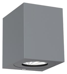 Nordlux - LED Venkovní nástěnné svítidlo CANTO 2xLED/5,5W/230V IP44 šedá