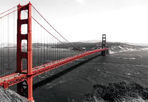 Postershop Fototapeta vliesová: Golden Gate Bridge (1) - 104x70,5 cm