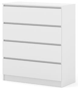 Komoda MAJA S4 90 cm Weiß Matt Sideboard Highboard