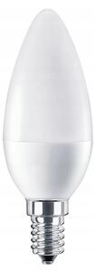 LED žárovka E14 svíčka 8W 700lm - studená bílá ecoPLANET