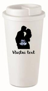 Personalizovaný cestovní termohrnek s párem a ultrazvukem
