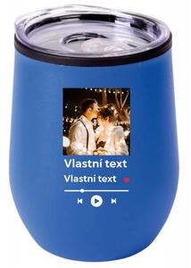 Personalizovaný cestovní termohrnek "BOWL" s motivem přehrávače