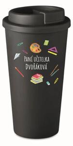 Personalizovaný cestovní termohrnek pro paní učitelku/pana učitele (pomůcky)