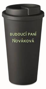 Personalizovaný cestovní termohrnek - budoucí paní