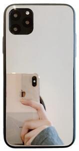 Pouzdro na iPhone 15 - HD zrcadlo - 2 kusy - Měkký okraj z TPU - Praktické pouzdro se zrcadlem - Ideální pro líčení - Pouzdro se zrcadlem