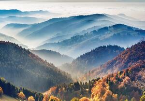 Postershop Fototapeta vliesová: Horská krajina - 152,5x104 cm