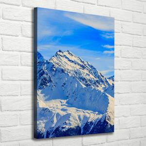 Vertikální Vertikální Foto obraz na plátně do obýváku Hory zima ocv-96505174