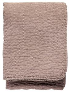Prošívaný přehoz Dusty Lilac 130 × 180 cm