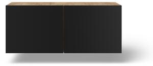 ADRK RTV stolek Lila AB 100, černá/dub artisan