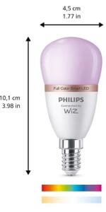LED Stmívatelná žárovka Philips SMART P45 E14/4,9W/230V 2200-6500K