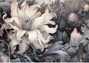 Postershop Fototapeta vliesová: Art Nature Abstract Big Flower - 208x146 cm